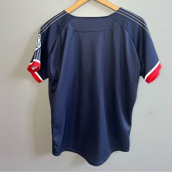 OT Sports Nashville Sounds Navy Replica Button Up Jersey Youth XL Navy Baseball - Picture 6 of 11